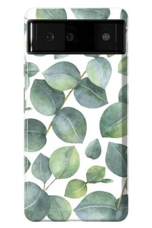 Leaf Me Alone | Green Floral Print Google Pixel Case