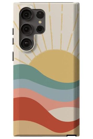 Here Comes the Sun | Colorblock Sunset Samsung Case