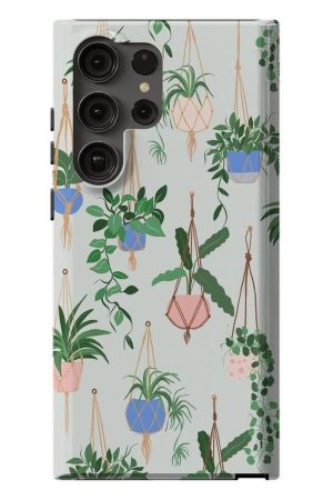 Hanging Around | Potted Plants Floral Samsung Case