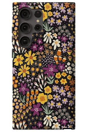 Falling for You | Plum Floral Samsung Case