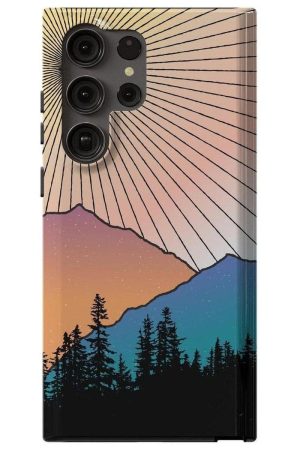 Golden Hour | Mountain Sunset Samsung Case