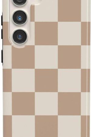 Fit Check | Neutral Checkerboard Samsung Case