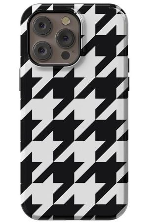 Houndstooth | High Contrast Design Case