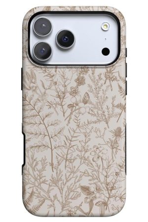 Beige Garden | Neutral Floral Case