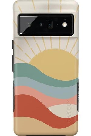 Here Comes the Sun | Colorblock Sunset Google Pixel Case