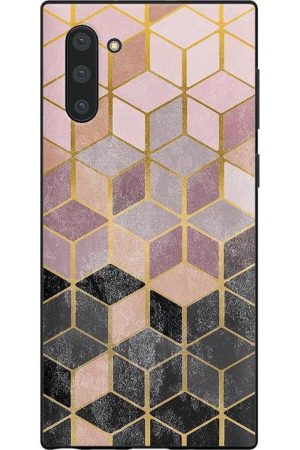 Stepping Up | Geo Rose Gold Marble Samsung Case