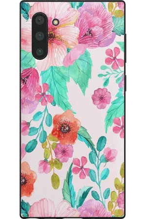 Out And About | Light Pink Floral Samsung Case