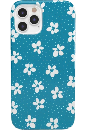 Flower My World | Ocean Blue Floral Case