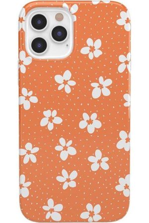 Flower My World | Burnt Orange Floral Case