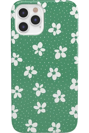 Flower My World | Jade Green Floral Case