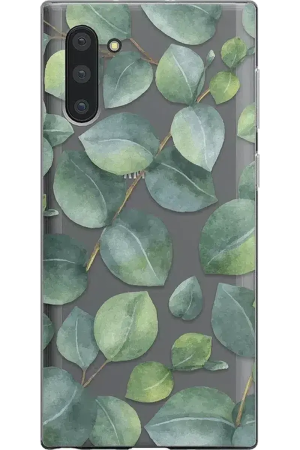 Leaf Me Alone | Green Floral Print Samsung Case