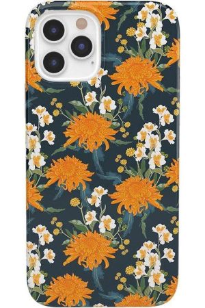 Off Tropic Floral | Exotic Orange Flower Case