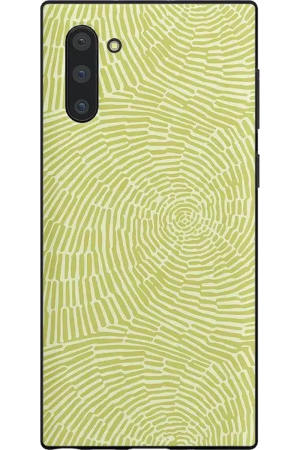 Swirl Away | Tea Green Geometric Samsung Case