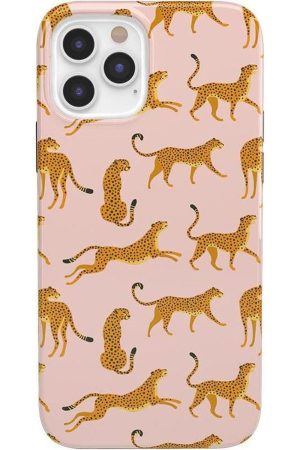 On the Prowl | Pink Leopard Print Case