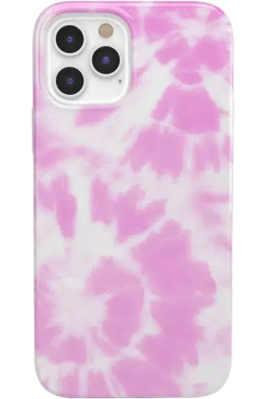 Down for Whatever | Light Pink Tie Dye Case