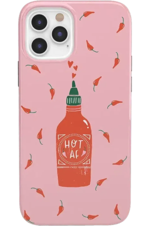 Spicy AF | Pink Chili Hot Sauce Case