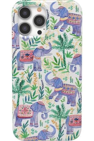 Pastel Gardens | Watercolor Elephant Floral Case