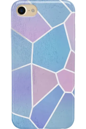 Other Side | Holographic Metallic Stained Glass Marble Case