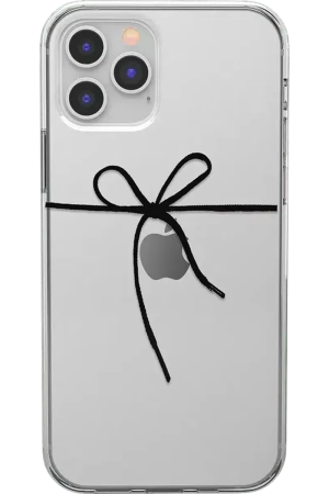 Knot Over U | Clear Ribbon Case
