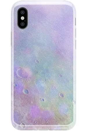 Over the Moon | Pastel Marble Moon Case