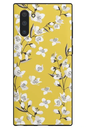 Floral Forest | Yellow Cherry Blossom Floral Samsung Case