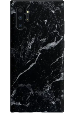 Black Pearl | Classic Black Marble Samsung Case