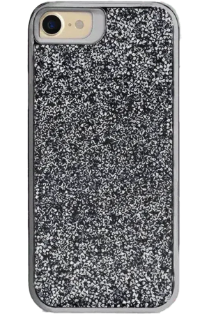 All That Glitter | Charcoal Silver Crystal Case