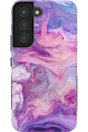 Tie Dying Over You | Purple Marble Samsung Case