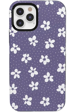 Flower My World | Purple Mauve Floral Case
