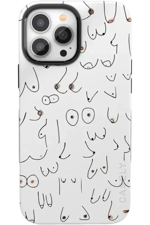 I'm With Her | Black & White Boobs Case
