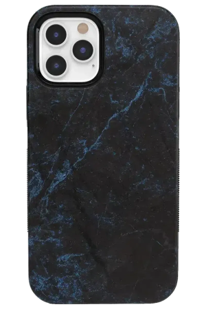 Midnight Marble | Black & Navy Case