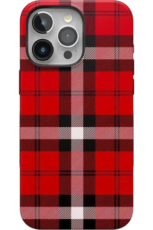 As if! | Red Plaid Case