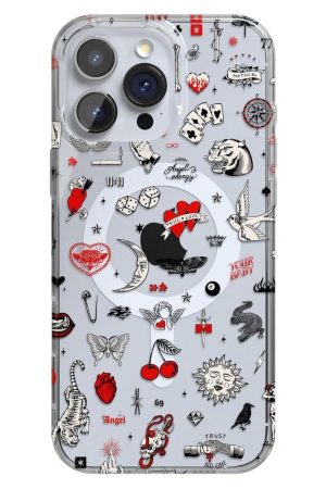 Not a Phase | Clear Flash Tattoo Case