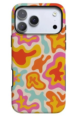 Tropical Color Splash | Abstract Retro Case