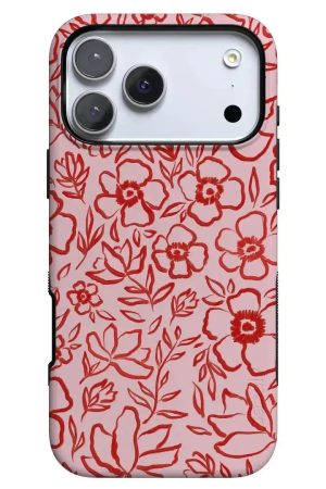 Blush Garden | Floral Doodle Case