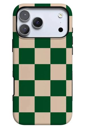Fit Check | Green Checkerboard Case
