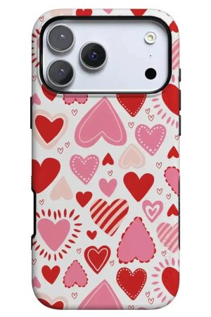 Love Struck | Heart Stickers Case