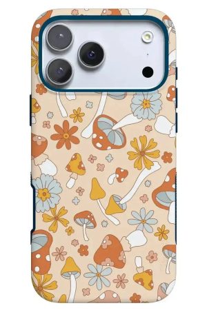 Mushroom Magic | Retro Floral Case