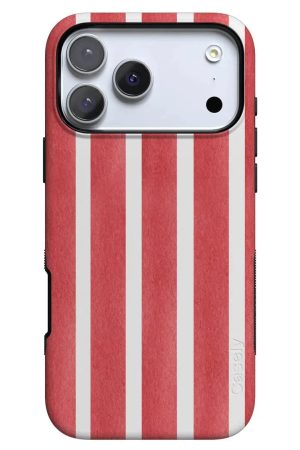 East Coast Summer | Red Stripes Case