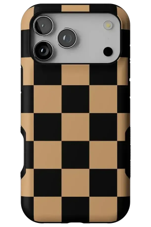 Fit Check | Black & Brown Checkerboard Case